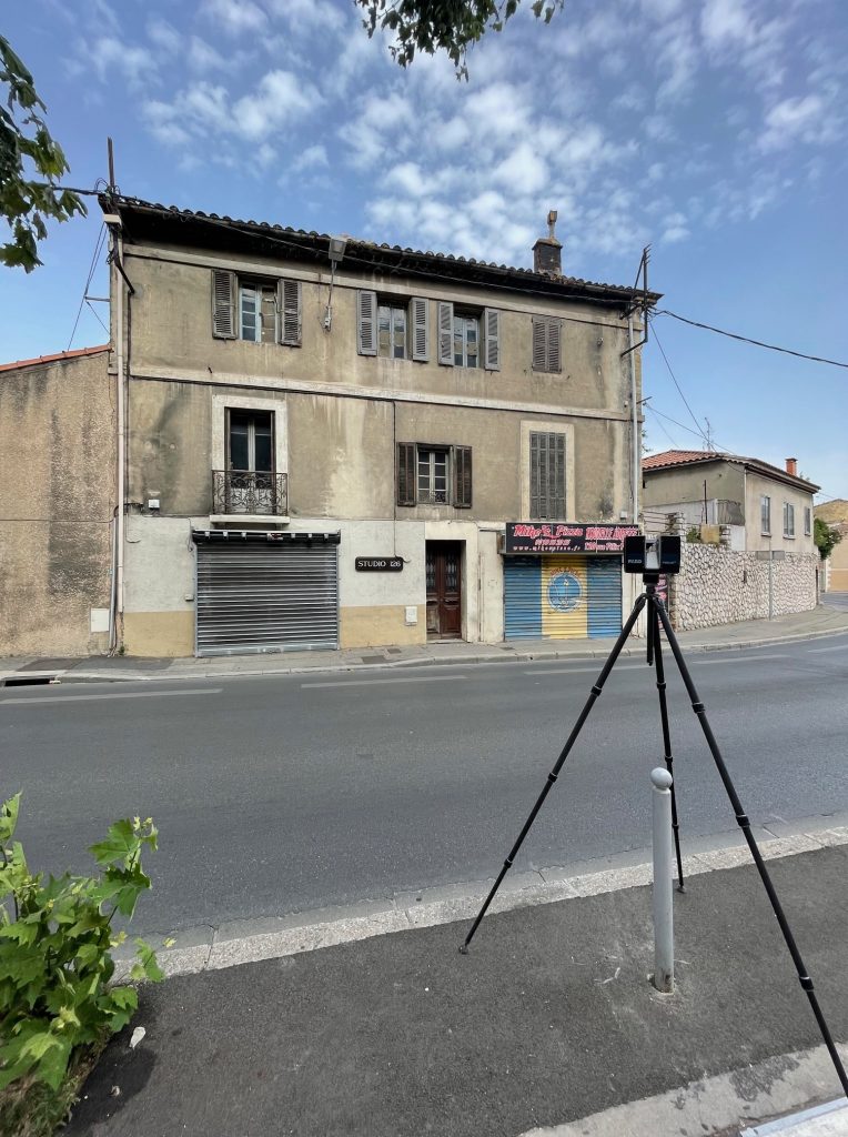 relevé scanner 3D géomètre topographe